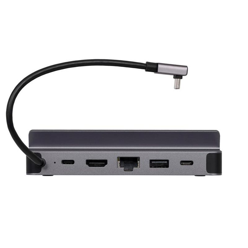 Dark Matter by Monoprice 6-in-1 Steam Deck Dock USB-C Charging Station with HDMI 2.0 4K@60Hz, Gigabit Ethernet, USB-A 3., 5 of 7