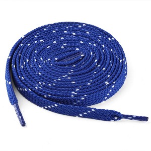 Elerevyo All Types of Casual Sneakers Double Color Twill Athletic Flat Shoelaces 3 Pairs - 1 of 4