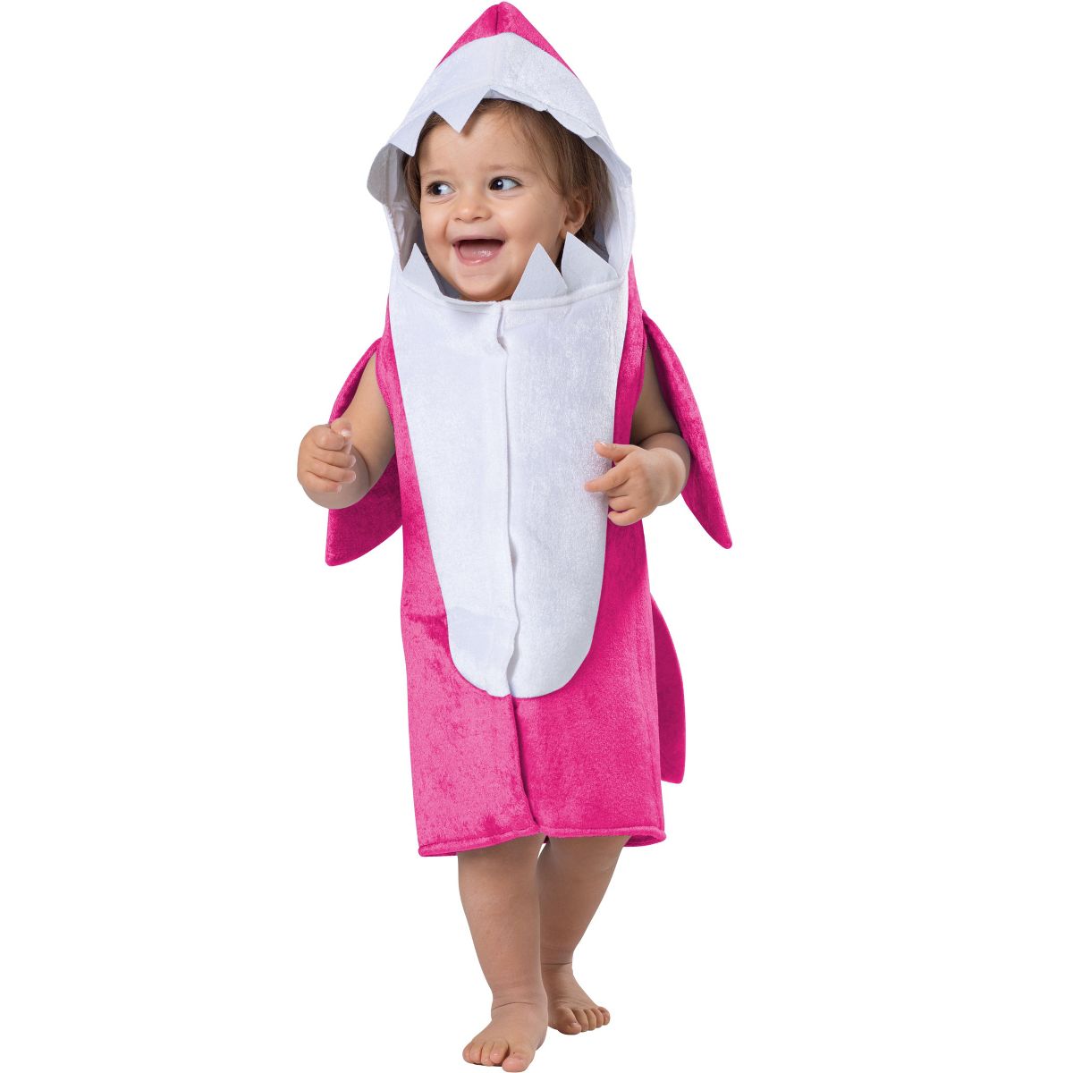 Dress Up America Blue Shark Tunic Costume for Toddlers - thumbnail 8