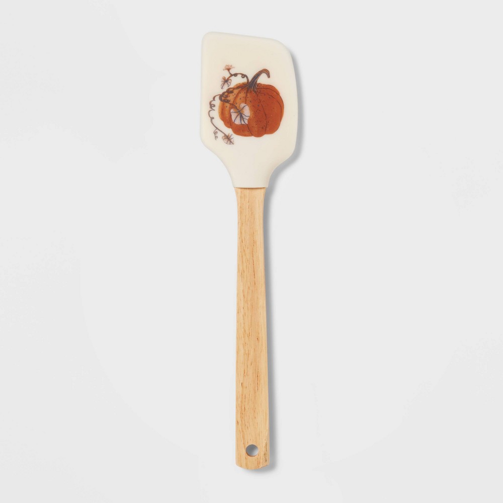 Silicone Pumpkin Kitchen Spatula - Threshold