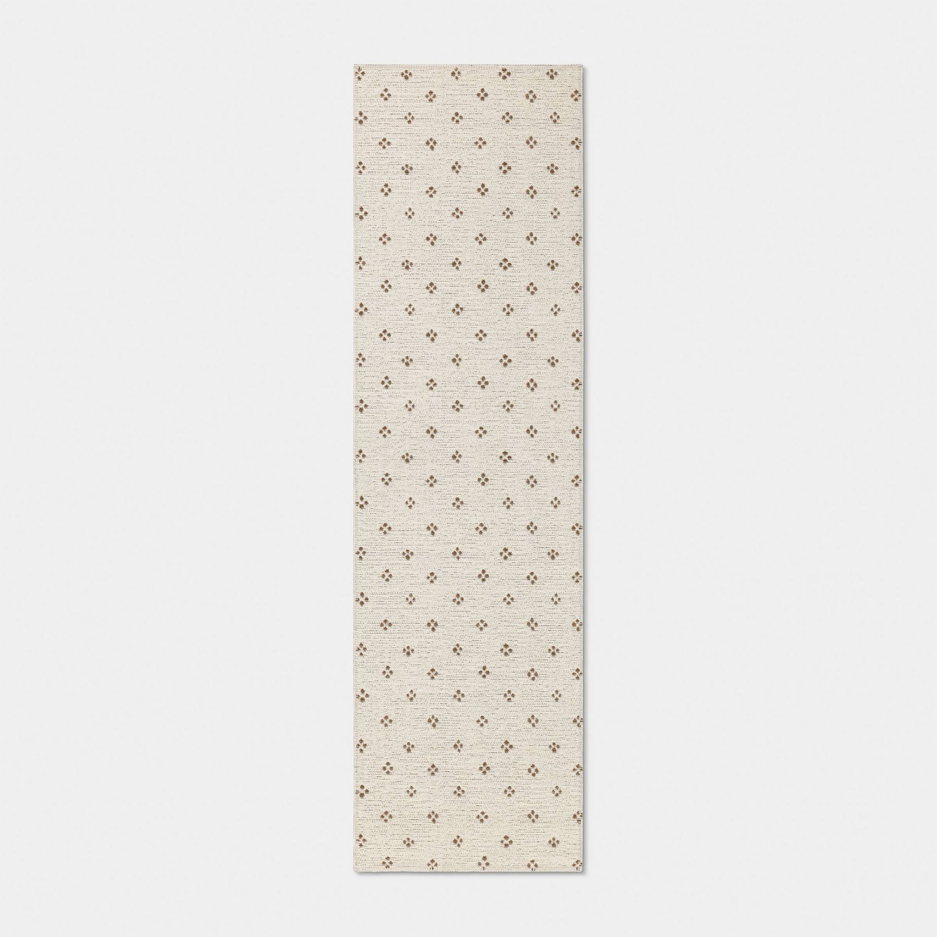 24"x84" Dots Harvest Runner Rug Khaki - Threshold™