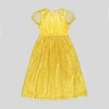 Girls' Disney Princess Belle Dress-up NightGown - Yellow - 2 of 2