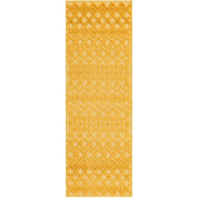 Unique Loom    Outdoor Trellis Textured Osage Area Rug