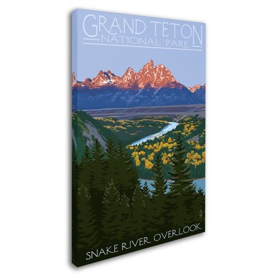 Trademark Fine Art -Lantern Press 'National Park 10' Canvas Art