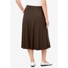 Woman Within Plus Size 7-Day Knit A-Line Skirt - 3 of 4