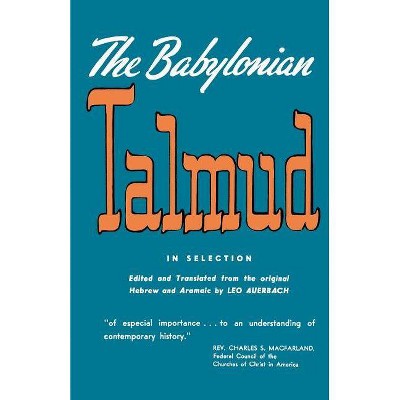 Babylonian Talmud - by  Leo Auerbach (Paperback)