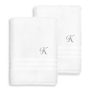 Linum Home Textiles 100% Turkish Cotton 2PC Denzi Bath Towel Set - 1 of 1