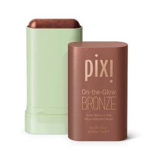 Pixi On The Glow Bronze Tinted Moisturizer Stick Bronzer - 0.6oz - 1 of 4