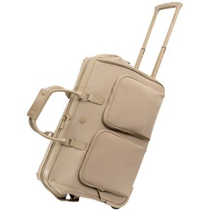 Max Studio The Atlas 22 Inch Sport Nylon Rolling Duffel : Target