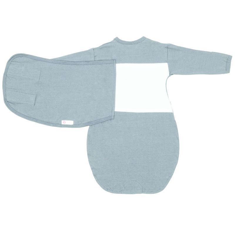 embe 0-3mo Long Sleeve Swaddle Sack, Arms-In/Arms-Out, Legs-In/Legs-Out, 5 of 6