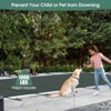 Costway Winter Swimming Leaf Pool Cover Safety Pool Cover for Pool Size: 32 x 16 FT Green/Blue - 4 of 4