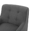 MAYEERTY Upholstered Accent Arm Chair, Comfortable Seating Stylish Design, Living Room Bedroom, Multi-Use - 4 of 4
