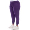 Women's Plus Size Harem Pants - White Mark - 3 of 4