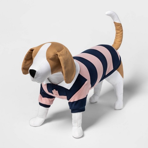 Navy dog outlet shirt