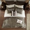 16Pcs Comforter Set, Solid Bedding Set, Microfiber Bed Comforter - 3 of 4