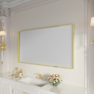 Right Angle Aluminum Mirror Silver - 1 of 4