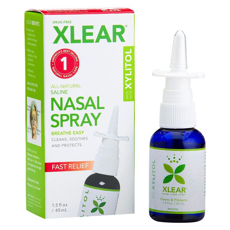 Xlear Saline Nasal Spray - 1.5 fl oz, 2 of 3