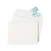 Quality Park Redi Strip Greeting Card Envelope #5 1/2 4 3/8 x 5 3/4 White 100/Box 10740 - 2 of 4