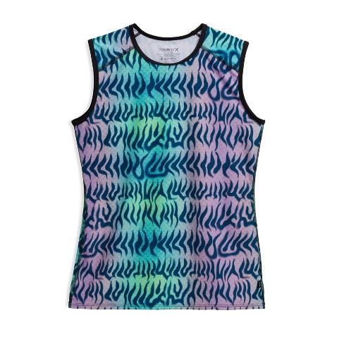 Tomboyx Swim Tank, Bathing Suit Top Rash Guard Upf 50 Sun Protection, Plus  Size Inclusive (xs-6x) Head Over Eels Small : Target