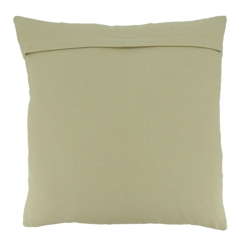 Saro Lifestyle Down Filled Throw Pillow with Stripe Design, 2 of 4