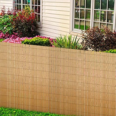 vidaXL Garden Reed Fence 39.4"x393.7"