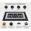 A1HC Natural Coir and Rubber Door Mat, 24" x 36", Paisley Border Black, Heavy Duty, Thin Profile Door Mat - 3 of 4