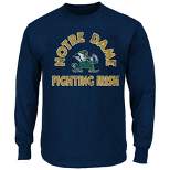 NCAA Notre Dame Fighting Irish Men's Big and Tall Long Sleeve T-Shirt