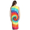Just Love Womens Nightgown - Sleeveless Henley Oversized Sleepwear Gown - 3 of 3