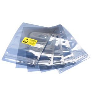 Unique Bargains Antistatic Resealable Durable Shielding Hard Drive Bags with Labels 100 Pcs - 1 of 3