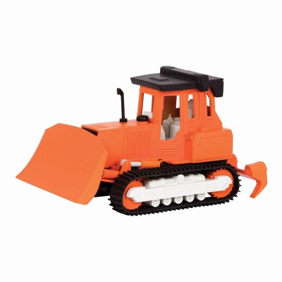 DRIVEN – Small Toy Construction Vehicle – Micro Bulldozer - Orange