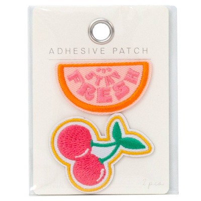 Horizon Group Cherry and Orange Slice Adhesive Patch Set 2pc
