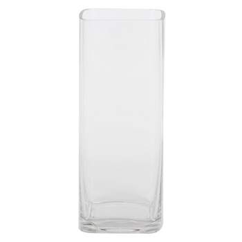 Vickerman 9.6" Square Glass Vase