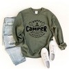 Simply Sage Market Women's Graphic Sweatshirt Happy Camper Toasted Marshmallow - 3 of 3