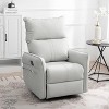 KTMBDW Swivel Rocker Recliner, Rocking Recliner Chair, Glider Chair, Small Rocker Recliners for Small Spaces, Living Room, Bedroom, Nursery, RV - 2 of 4