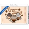 Trends International Pusheen: Patisserie - Espresso Yourself Framed Wall Poster Prints - 3 of 4