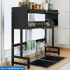 Racxily 3-Tier Dish Drying Rack, Over Sink Dish Drying Rack, 105cm Over Sink Dish Shelf, Large Sink Storage Organizer for Kitchen - 4 of 4