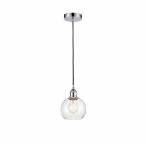 Athens - 1 Light Mini Pendant In Industrial Style-8.88 Inches Tall and 6 Inches Wide - 1 of 1