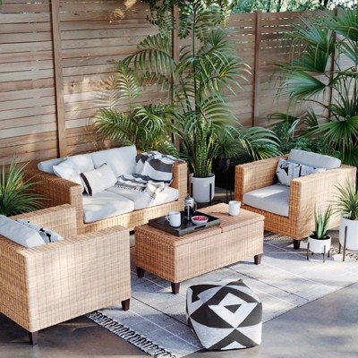 target outdoor wicker furniture