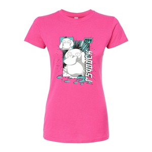 Women's - Pokémon - Psyduck Anime Fitted Graphic T-Shirt - 1 of 3
