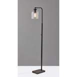 Bristol Floor Lamp (Includes Light Bulb) Black - Adesso