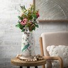 Sullivans 12.25" Peacock & Floral Ginger Vase, Ceramic - 3 of 3