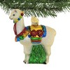 Old World Christmas 3.5 Inch Festive Alpaca Ornament South America Tree Ornaments - 2 of 3