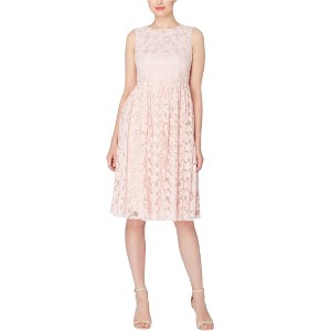 Catherine Malandrino Womens Reva Lace Floral Fit & Flare A-line Dress - 1 of 1