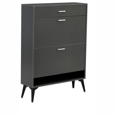 Chery Life Shoe Cabinet , Shoe Storage Shelves, Metal Leg