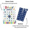 Big Dot of Happiness Cheerful Happy Birthday - Picture Bingo Cards and Markers - Birthday Party Bingo Game - Set of 18 - 2 of 4