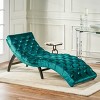 NicBex Modern Tufted Armless  Chaise Lounge Chair with Nailhead Design,Comfy Upholstered Accent Chair for Bedroom,Living Room,Office - 2 of 4