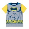 DC Comics Justice League Batman Pajama Shirts and Shorts Blue / Yellow  - 2 of 4