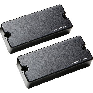 Seymour Duncan Blackouts AHB-1s 7-String Phase II Active Humbucker neck & bridge set Black - 1 of 1
