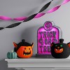 Fabric Pumpkin Black Cat Figurine - Hyde and EEK! Boutique™ - 2 of 4