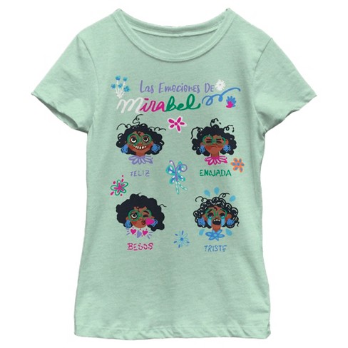 Encanto Girl's Pepa Clear Skies T-Shirt Blue